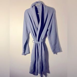 100% Turkish Cotton Crinkle Gauze Robe